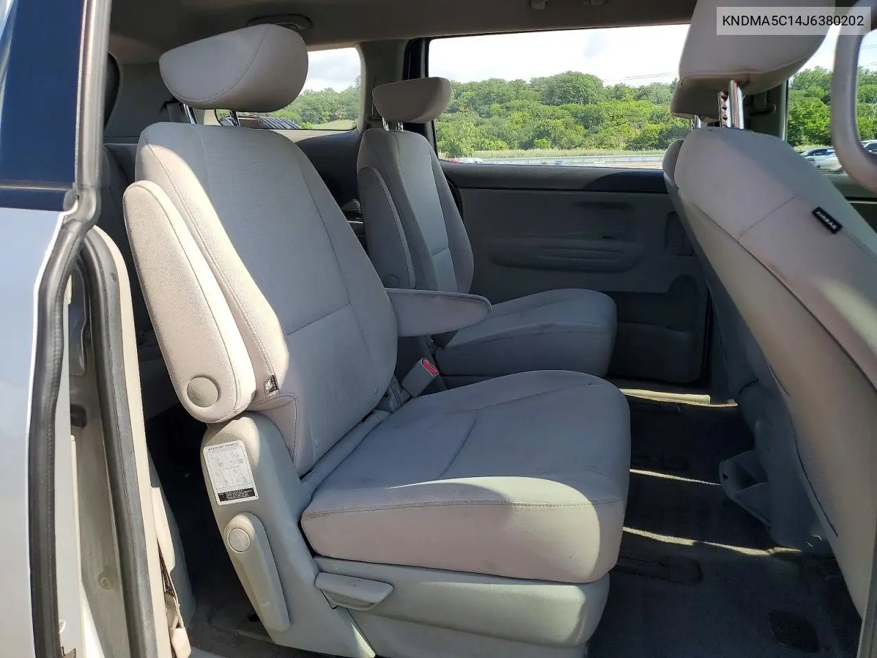 2018 Kia Sedona L VIN: KNDMA5C14J6380202 Lot: 59253226