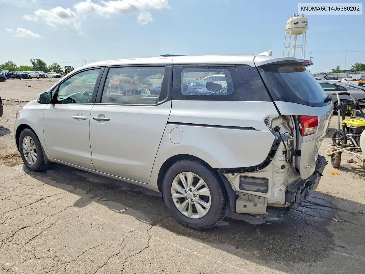 2018 Kia Sedona L VIN: KNDMA5C14J6380202 Lot: 59253226