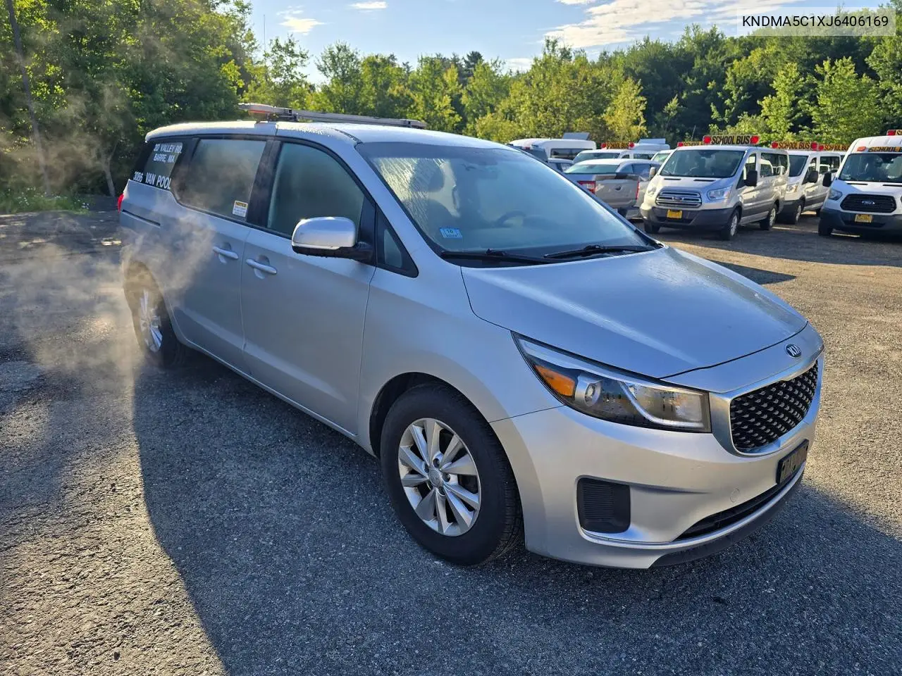 2018 Kia Sedona L VIN: KNDMA5C1XJ6406169 Lot: 59715566