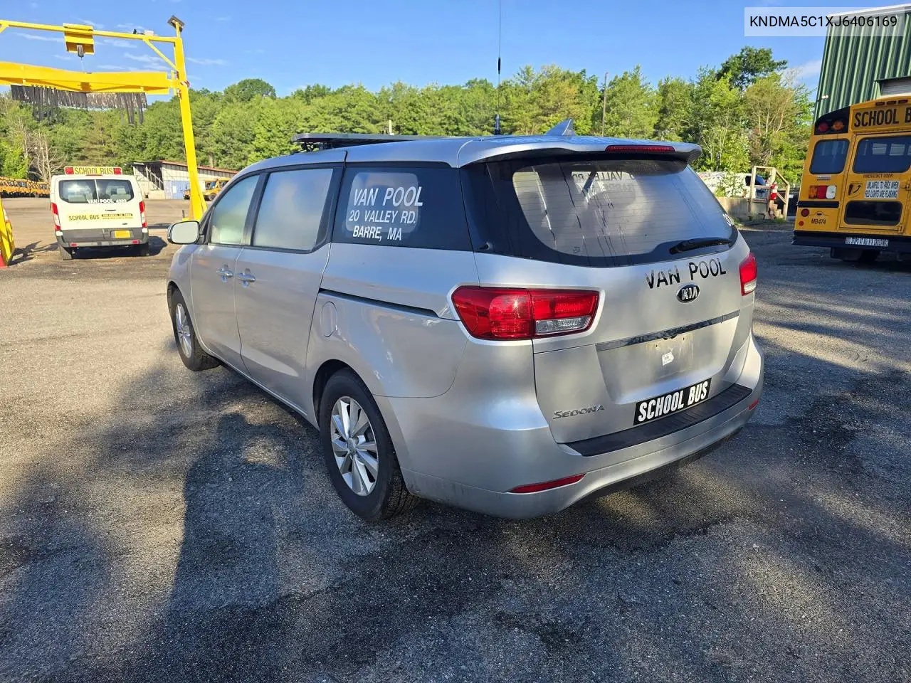 2018 Kia Sedona L VIN: KNDMA5C1XJ6406169 Lot: 59715566