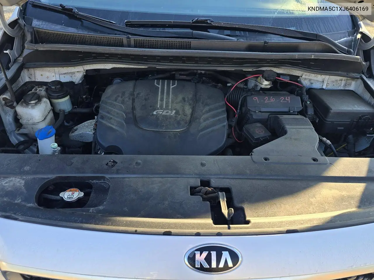 2018 Kia Sedona L VIN: KNDMA5C1XJ6406169 Lot: 59715566