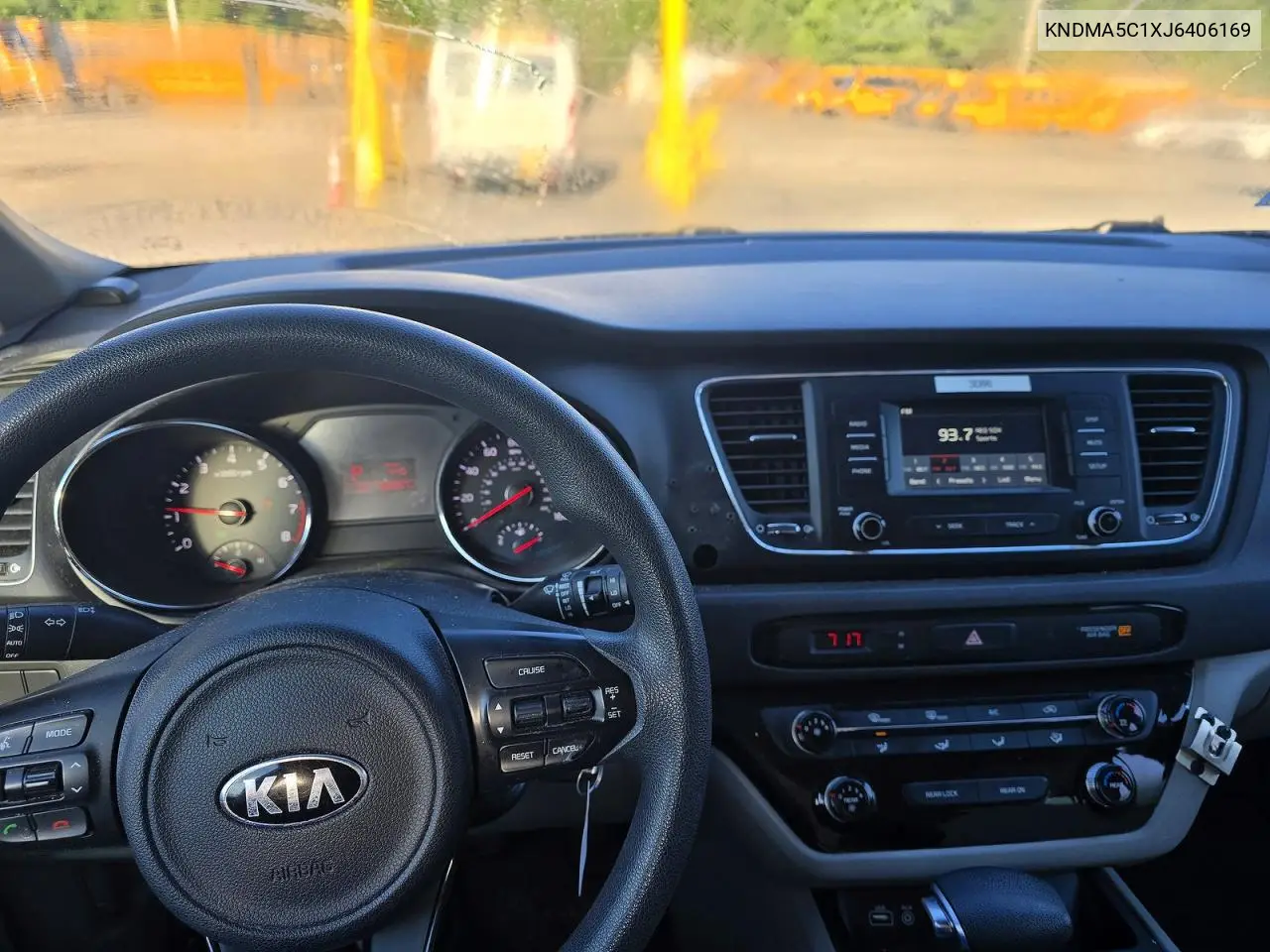 2018 Kia Sedona L VIN: KNDMA5C1XJ6406169 Lot: 59715566