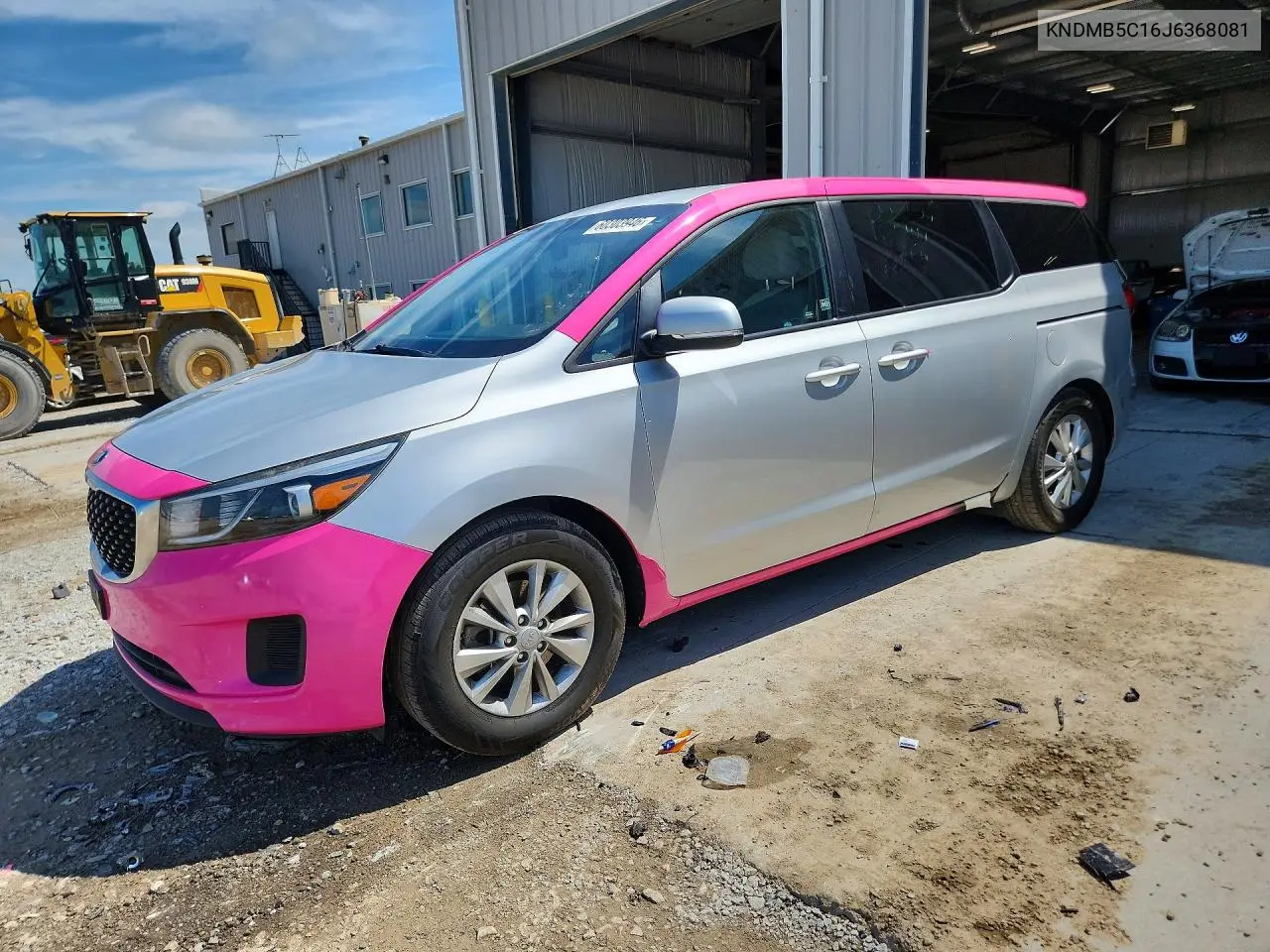 2018 Kia Sedona Lx VIN: KNDMB5C16J6368081 Lot: 60303946