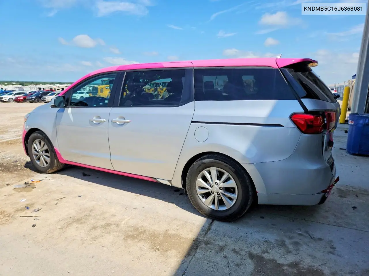 2018 Kia Sedona Lx VIN: KNDMB5C16J6368081 Lot: 60303946