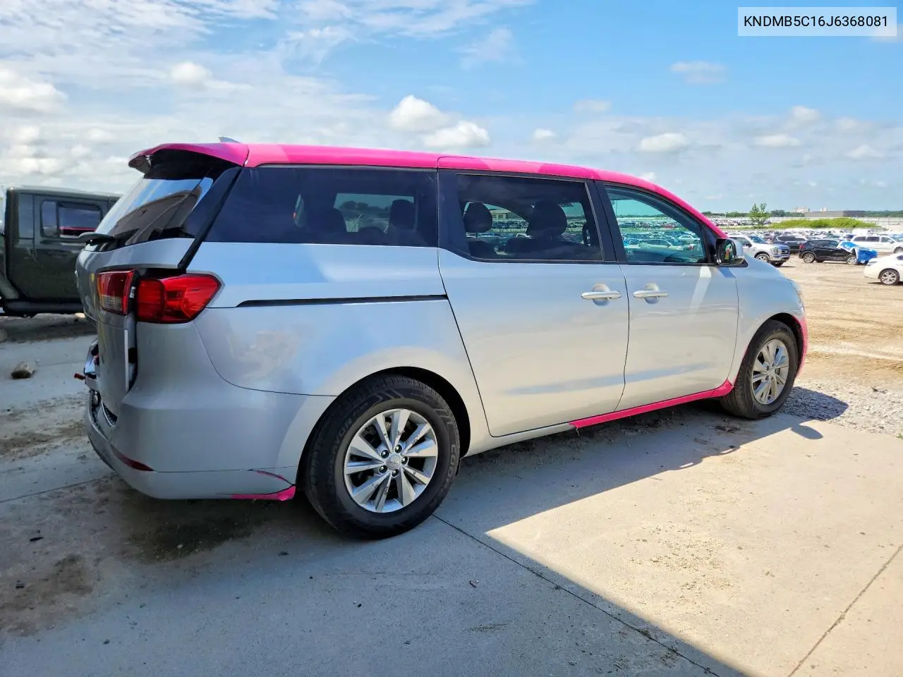 2018 Kia Sedona Lx VIN: KNDMB5C16J6368081 Lot: 60303946