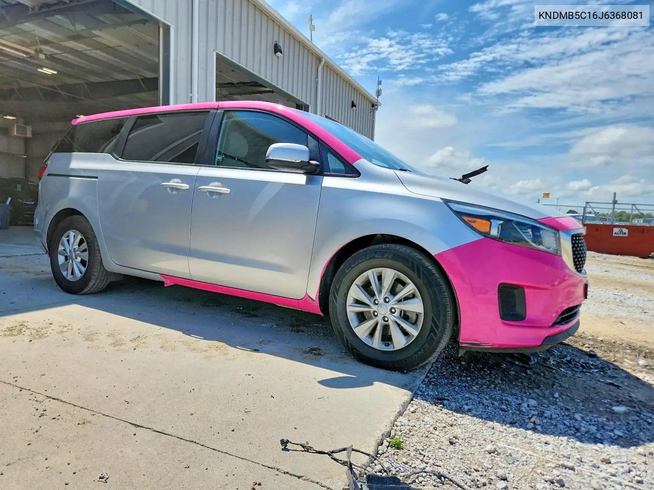 2018 Kia Sedona Lx VIN: KNDMB5C16J6368081 Lot: 60303946