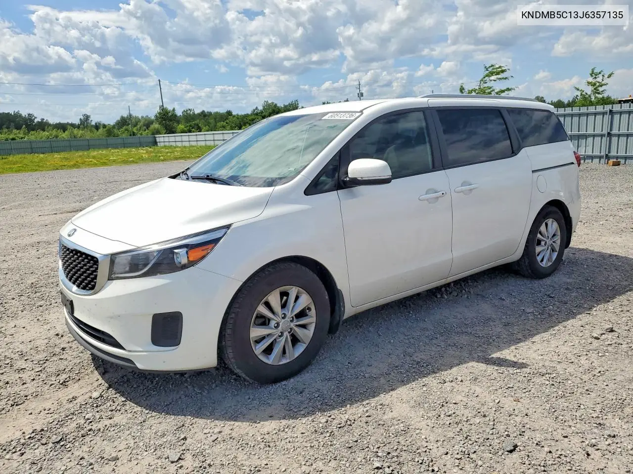 2018 Kia Sedona Lx VIN: KNDMB5C13J6357135 Lot: 60513736