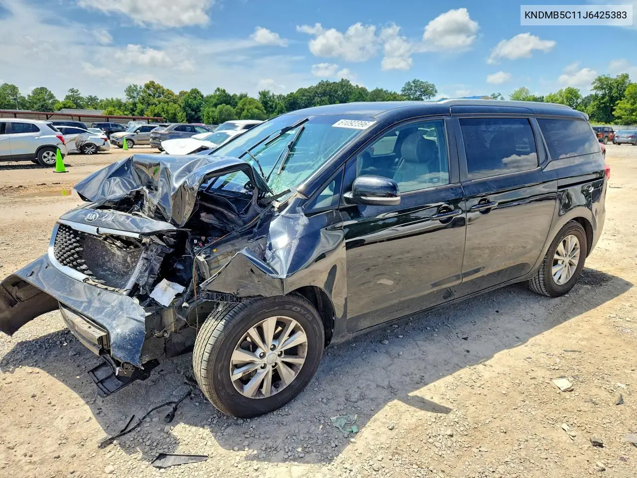 2018 Kia Sedona Lx VIN: KNDMB5C11J6425383 Lot: 61092396
