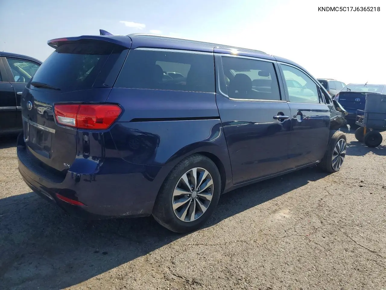 2018 Kia Sedona Sx VIN: KNDMC5C17J6365218 Lot: 61368906