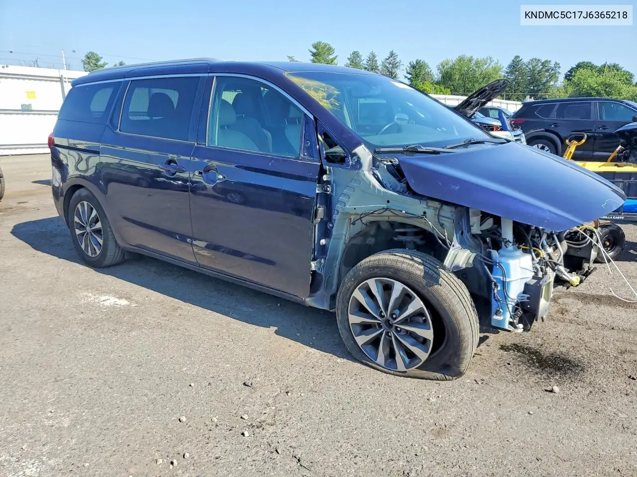 2018 Kia Sedona Sx VIN: KNDMC5C17J6365218 Lot: 61368906