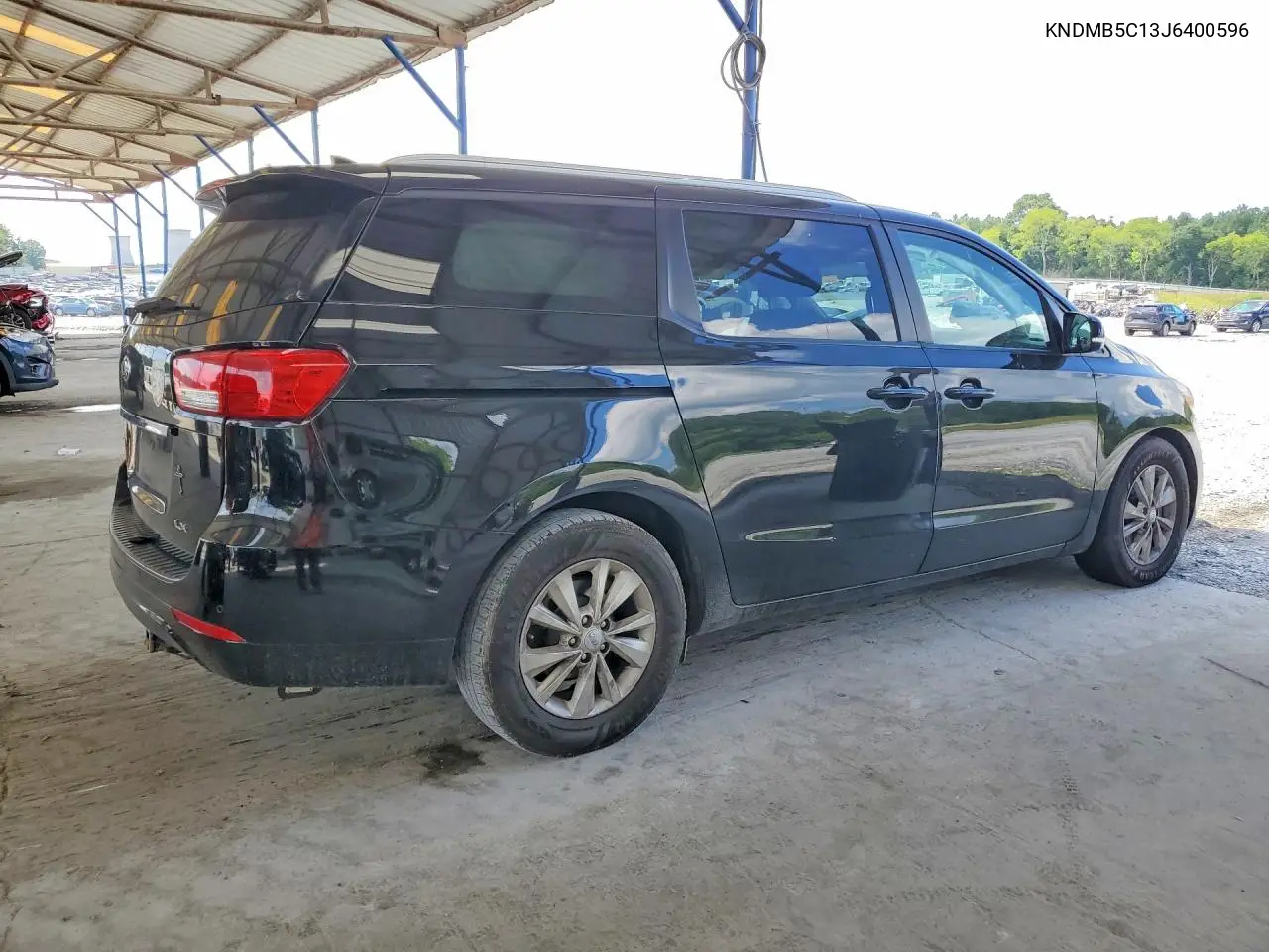 2018 Kia Sedona Lx VIN: KNDMB5C13J6400596 Lot: 61390396