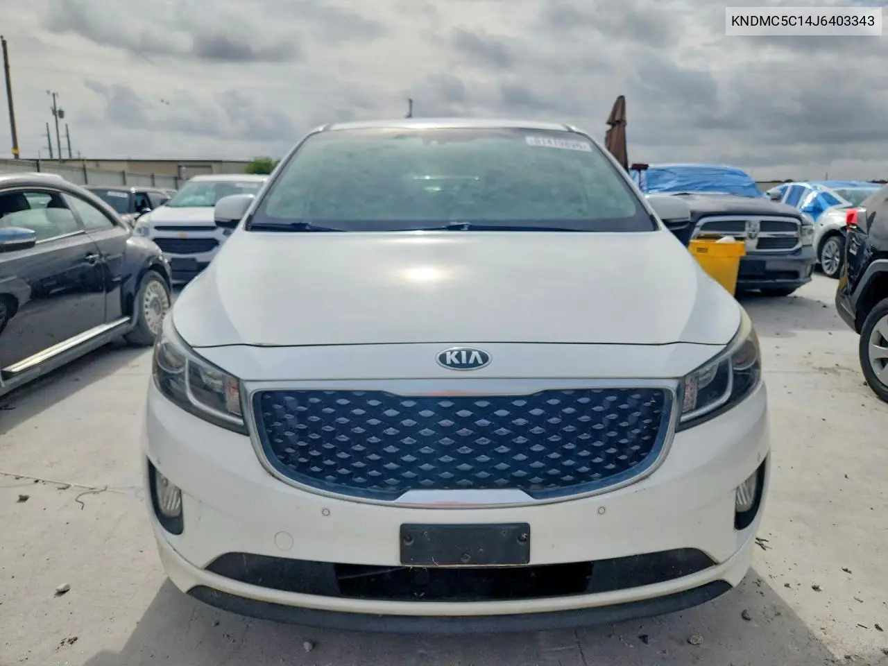 2018 Kia Sedona Ex VIN: KNDMC5C14J6403343 Lot: 61419896