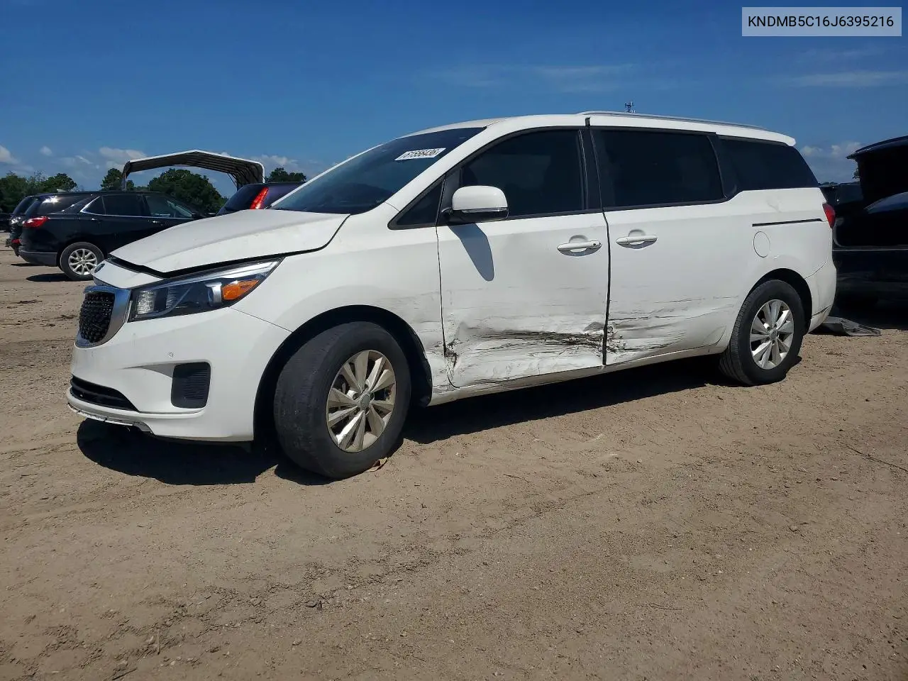 2018 Kia Sedona Lx VIN: KNDMB5C16J6395216 Lot: 61556436