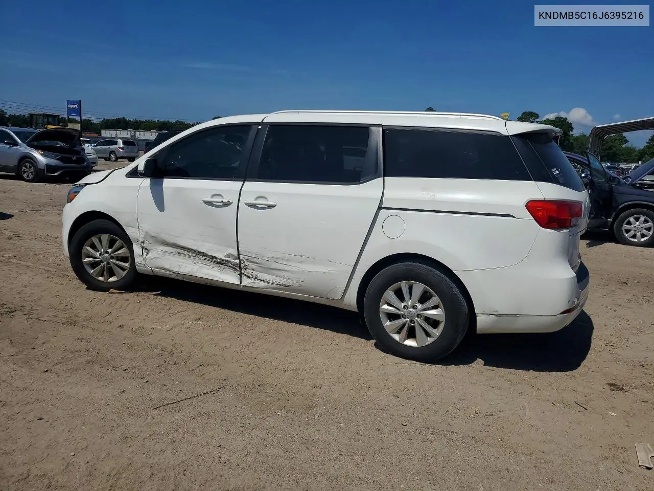 2018 Kia Sedona Lx VIN: KNDMB5C16J6395216 Lot: 61556436