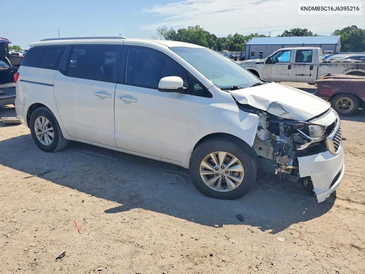 2018 Kia Sedona Lx VIN: KNDMB5C16J6395216 Lot: 61556436