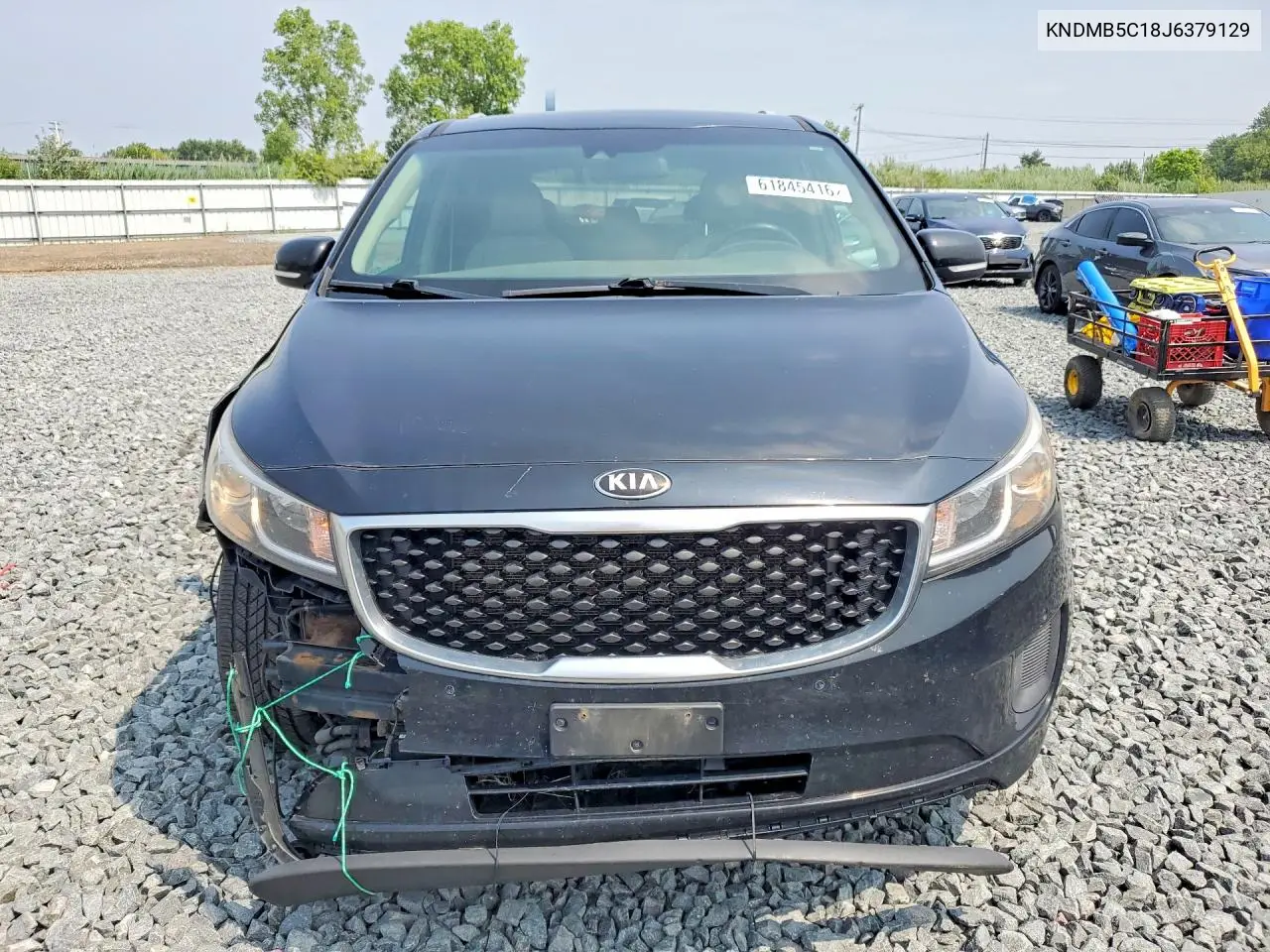 2018 Kia Sedona Lx VIN: KNDMB5C18J6379129 Lot: 61845416
