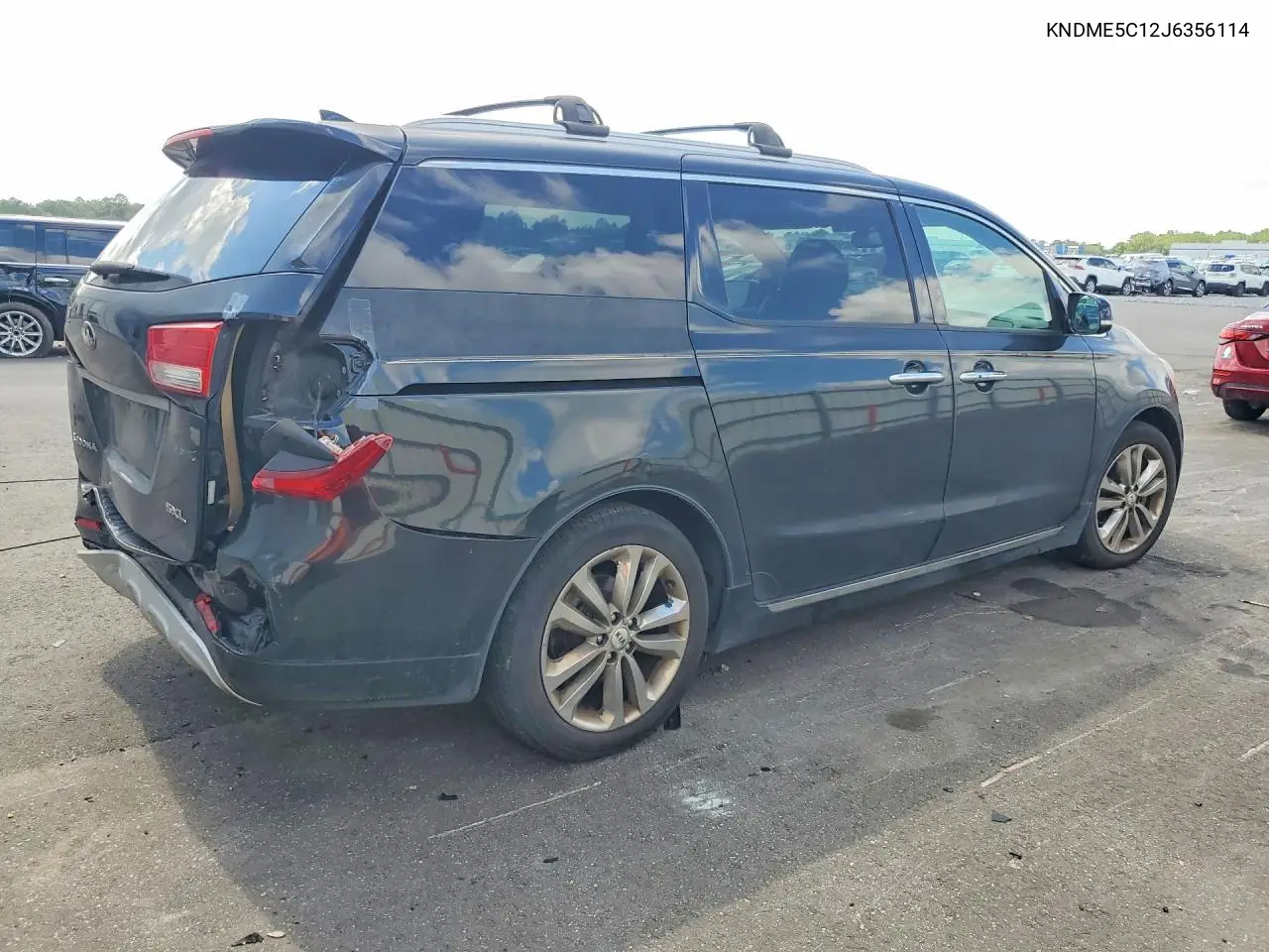 2018 Kia Sedona Sxl VIN: KNDME5C12J6356114 Lot: 85605755