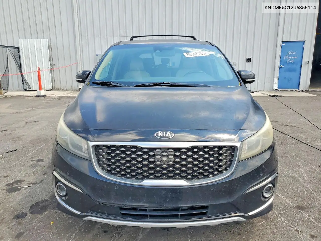 2018 Kia Sedona Sxl VIN: KNDME5C12J6356114 Lot: 85605755