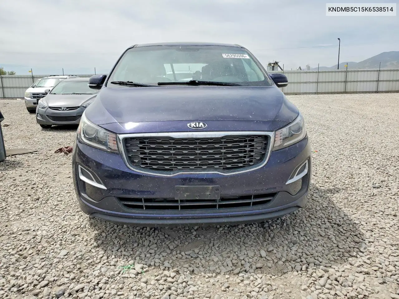 2019 Kia Sedona VIN: KNDMB5C15K6538514 Lot: 56295596