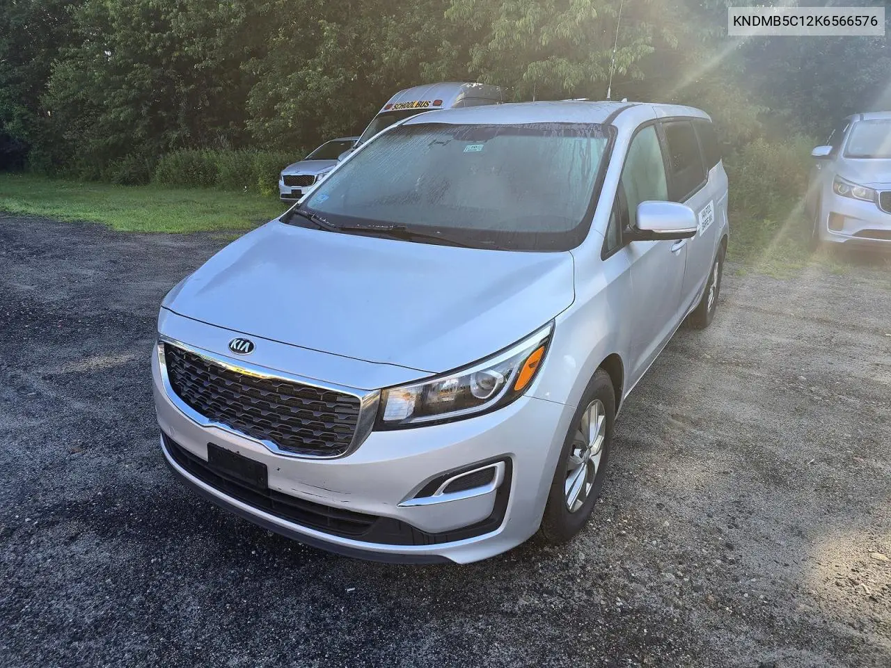 2019 Kia Sedona Lx VIN: KNDMB5C12K6566576 Lot: 59701526
