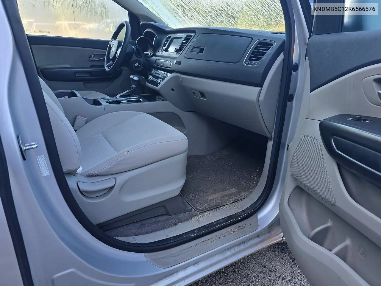 2019 Kia Sedona Lx VIN: KNDMB5C12K6566576 Lot: 59701526