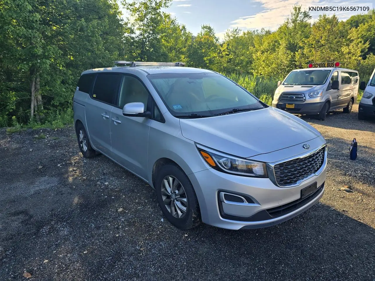 2019 Kia Sedona Lx VIN: KNDMB5C19K6567109 Lot: 59716346