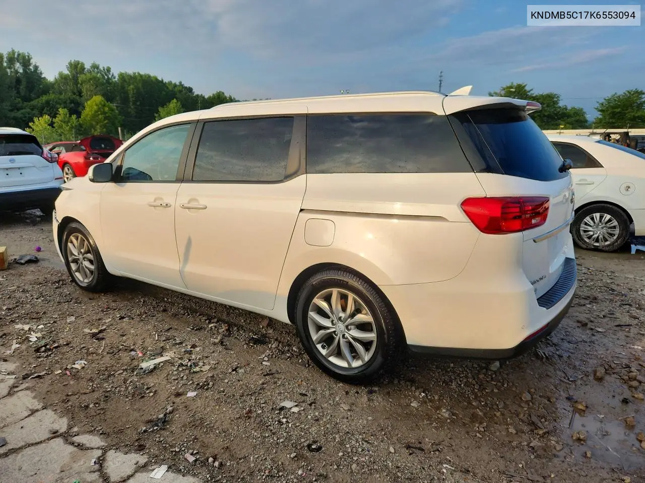 2019 Kia Sedona Ex VIN: KNDMB5C17K6553094 Lot: 59812696