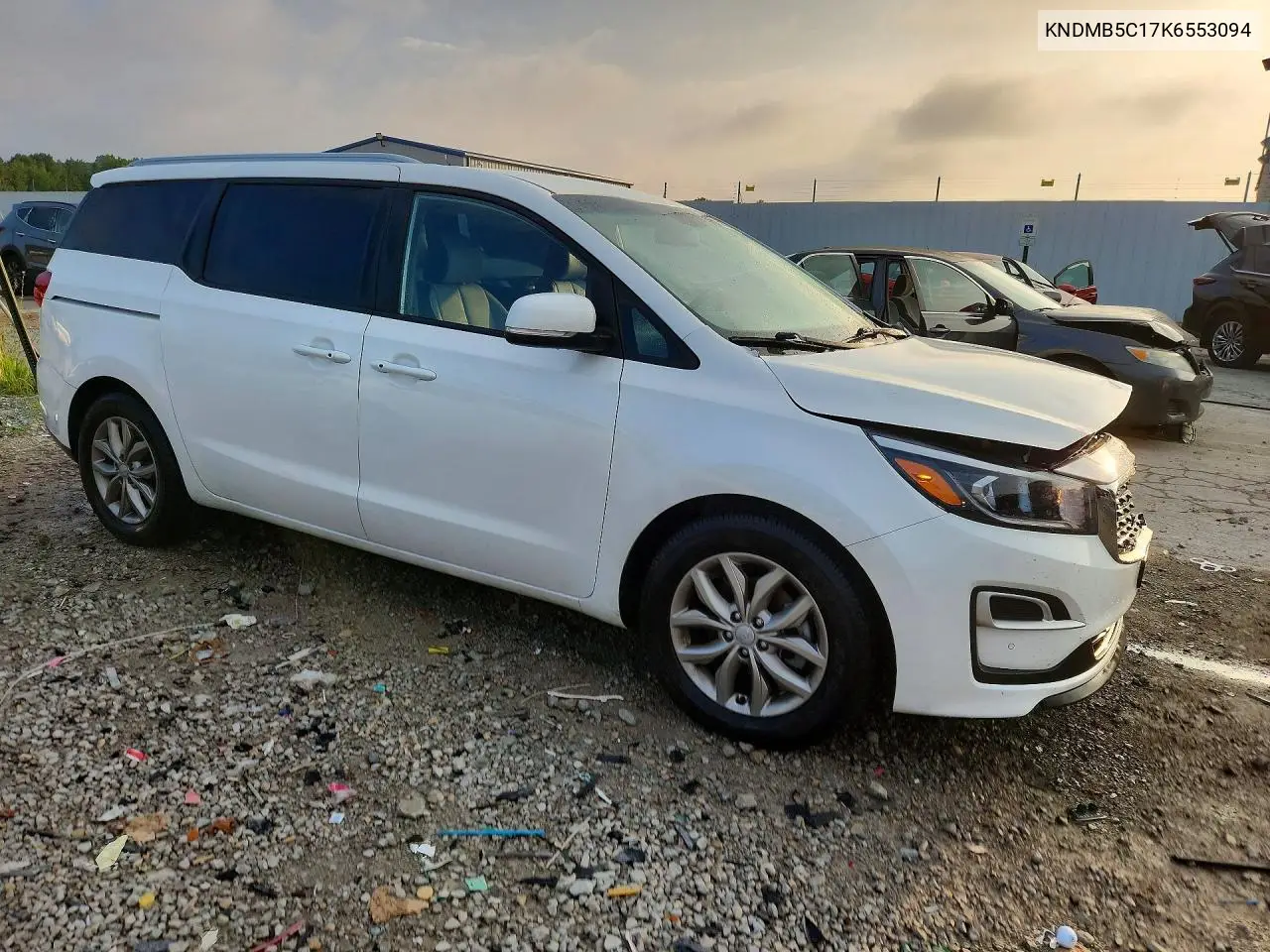 2019 Kia Sedona Ex VIN: KNDMB5C17K6553094 Lot: 59812696