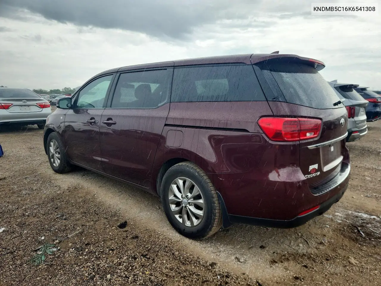 2019 Kia Sedona Lx VIN: KNDMB5C16K6541308 Lot: 59856046
