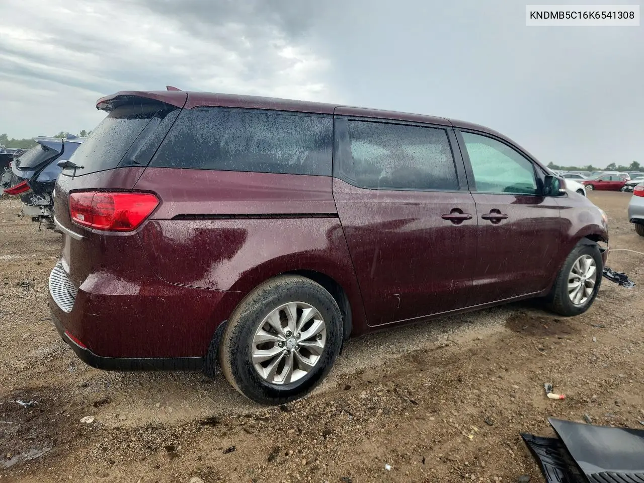 2019 Kia Sedona Lx VIN: KNDMB5C16K6541308 Lot: 59856046