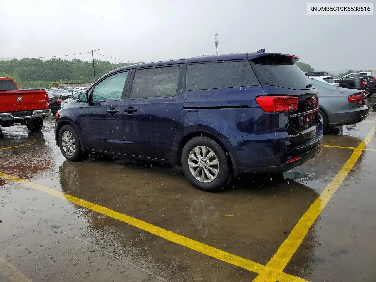 2019 Kia Sedona Lx VIN: KNDMB5C19K6538516 Lot: 60396586