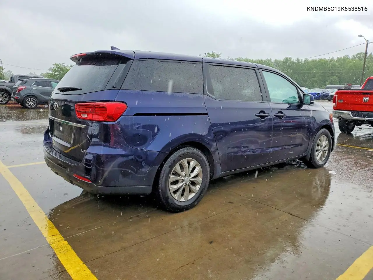 2019 Kia Sedona Lx VIN: KNDMB5C19K6538516 Lot: 60396586