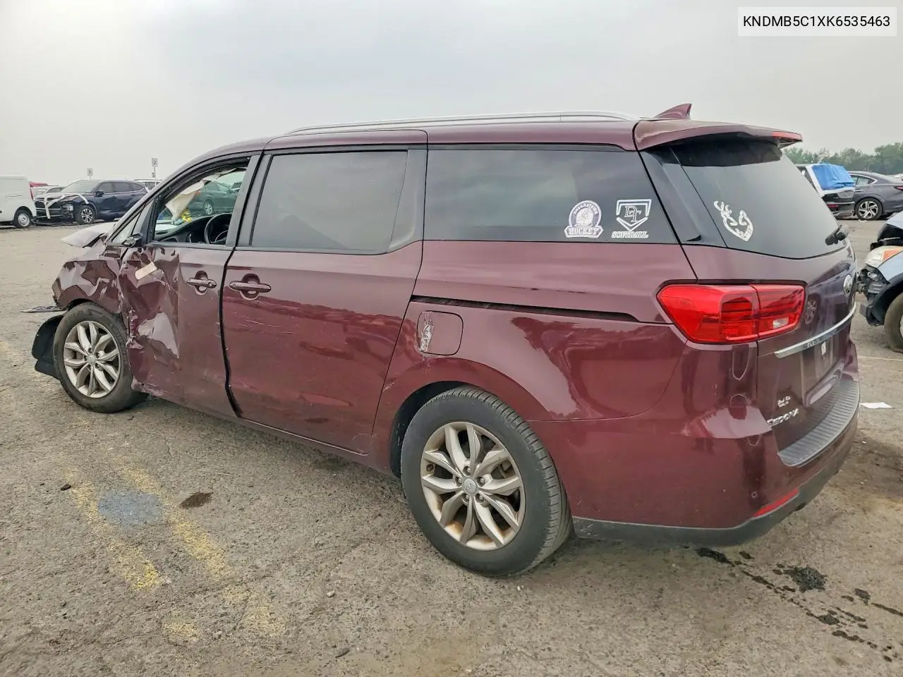 2019 Kia Sedona Ex VIN: KNDMB5C1XK6535463 Lot: 61302956
