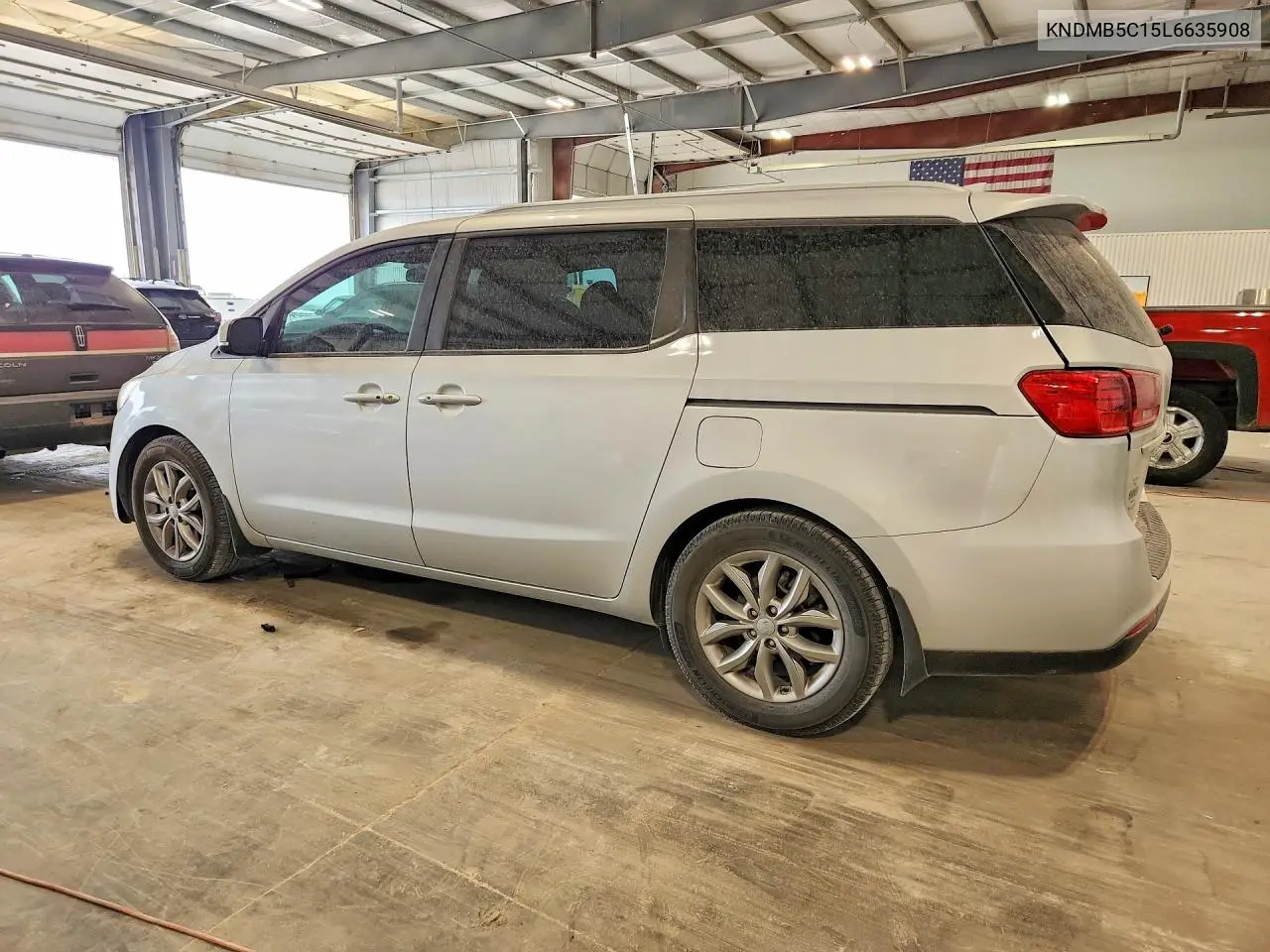 2020 Kia Sedona Ex VIN: KNDMB5C15L6635908 Lot: 58563566