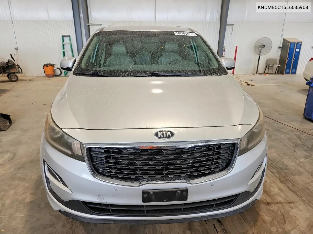 2020 Kia Sedona Ex VIN: KNDMB5C15L6635908 Lot: 58563566