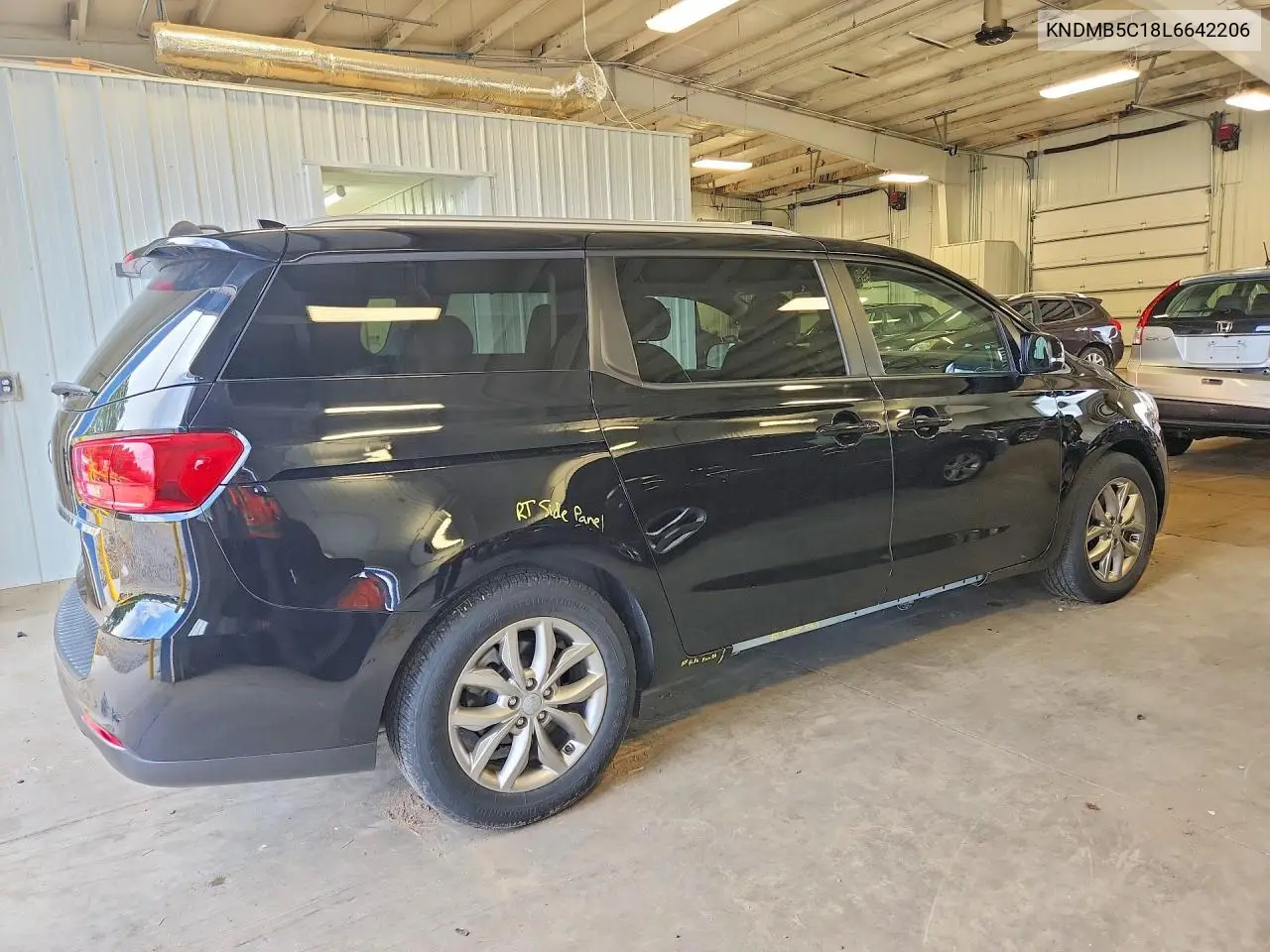 2020 Kia Sedona Ex VIN: KNDMB5C18L6642206 Lot: 60074226
