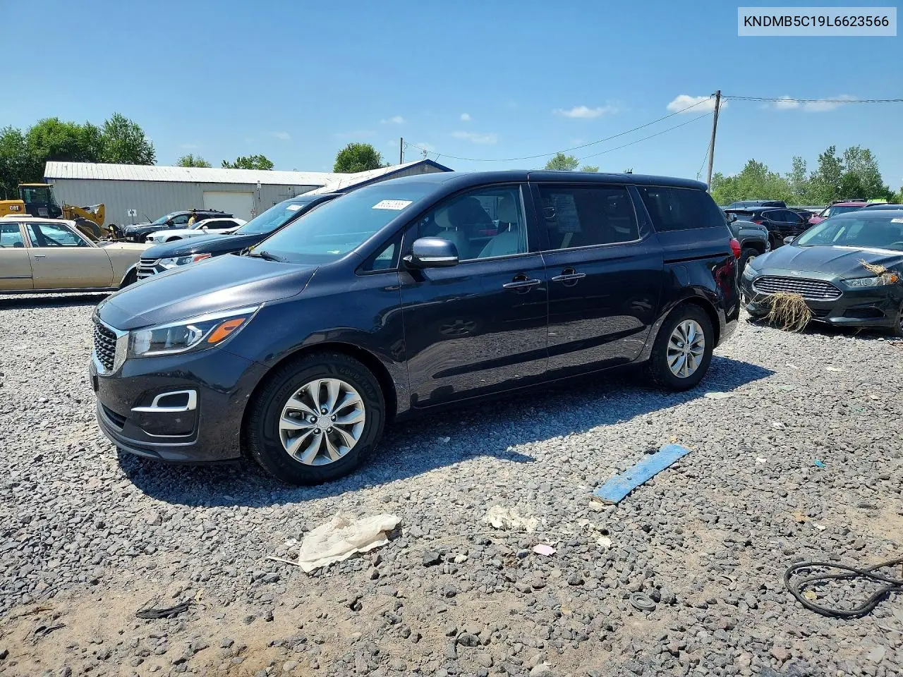 2020 Kia Sedona Lx VIN: KNDMB5C19L6623566 Lot: 60602886