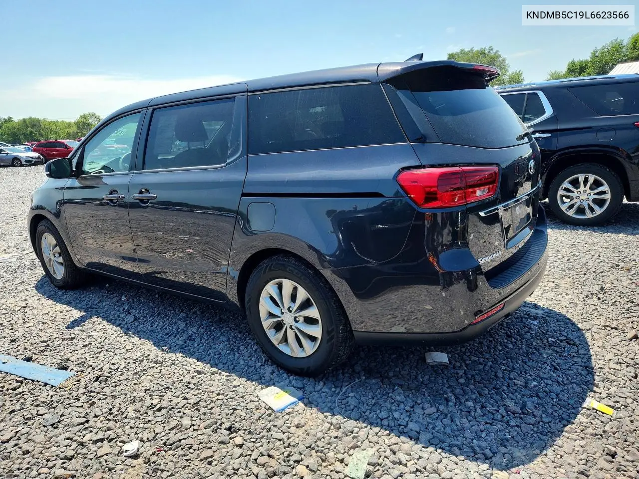 2020 Kia Sedona Lx VIN: KNDMB5C19L6623566 Lot: 60602886