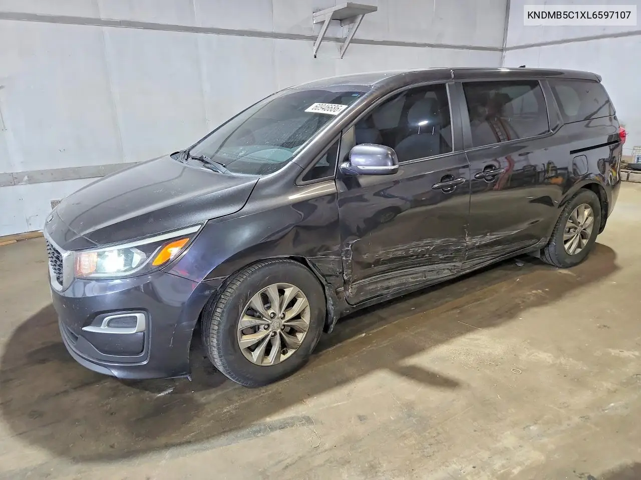 2020 Kia Sedona VIN: KNDMB5C1XL6597107 Lot: 60946686