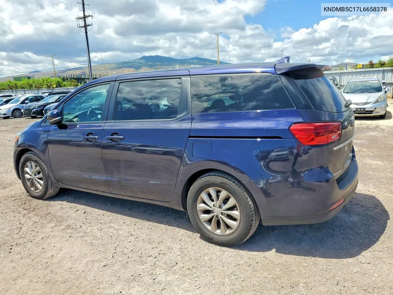 2020 Kia Sedona Lx VIN: KNDMB5C17L6658378 Lot: 61287556