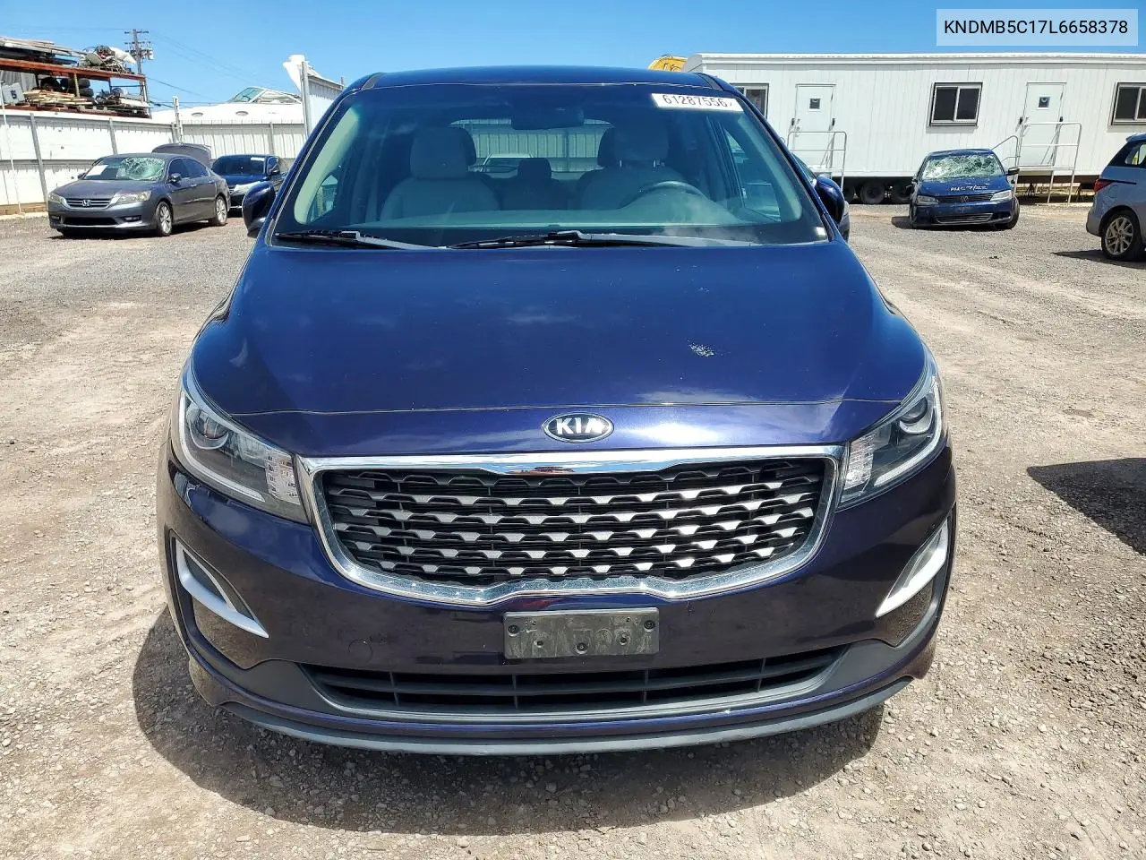 2020 Kia Sedona Lx VIN: KNDMB5C17L6658378 Lot: 61287556