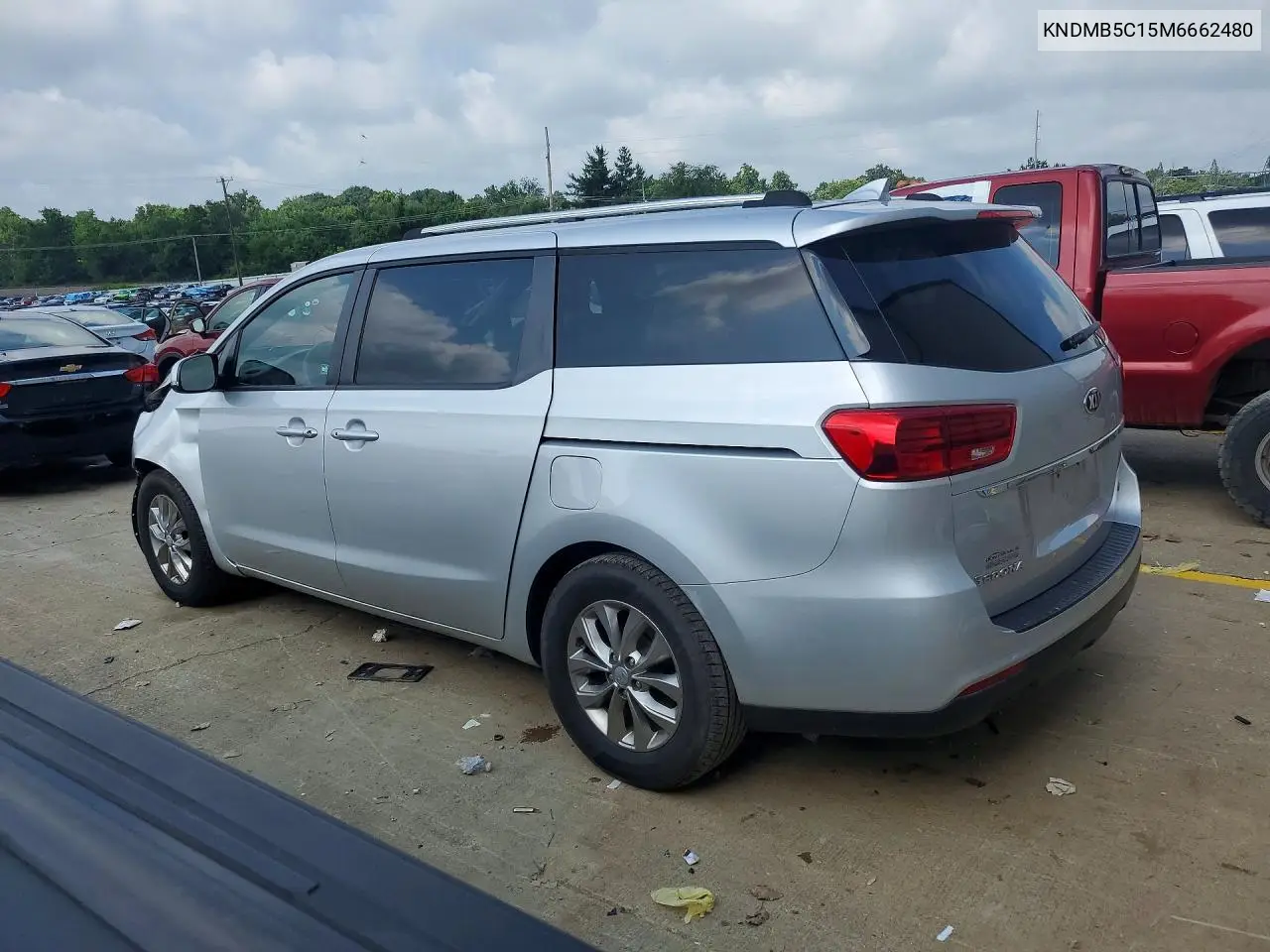 2021 Kia Sedona Lx VIN: KNDMB5C15M6662480 Lot: 59255826