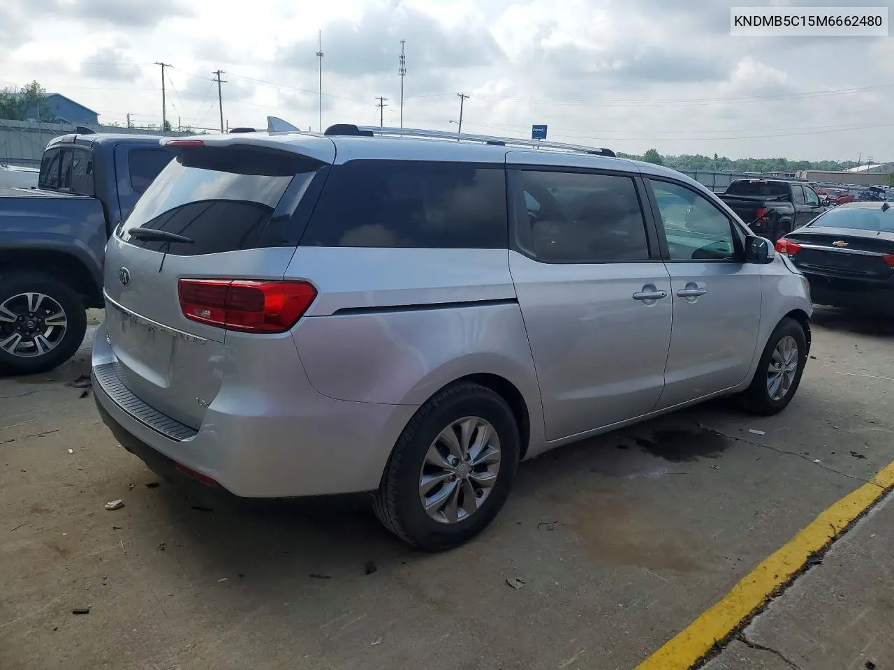 2021 Kia Sedona Lx VIN: KNDMB5C15M6662480 Lot: 59255826
