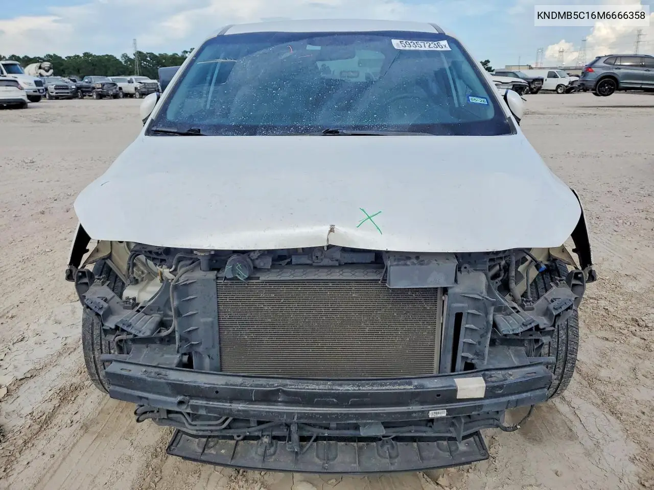 2021 Kia Sedona Lx VIN: KNDMB5C16M6666358 Lot: 59357236