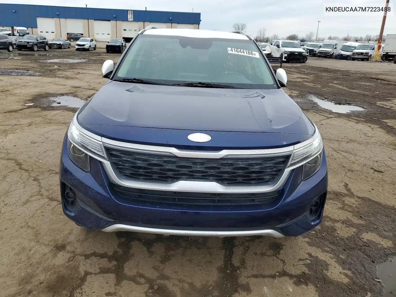 2021 Kia Seltos S VIN: KNDEUCAA7M7223488 Lot: 41644186
