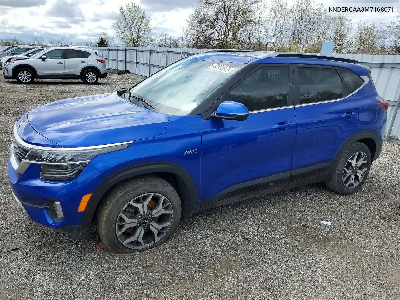 2021 Kia Seltos Ex VIN: KNDERCAA3M7168071 Lot: 51426786