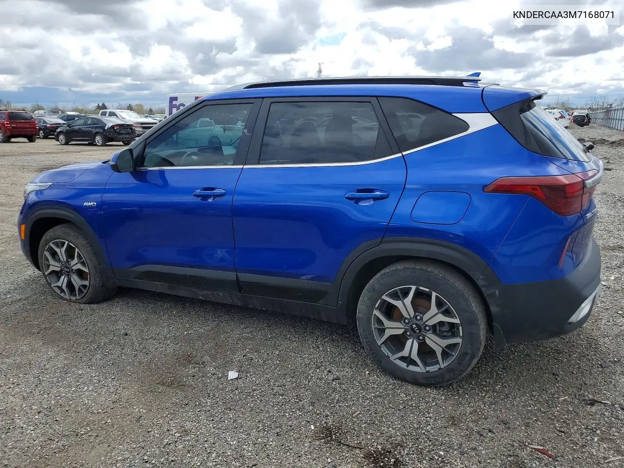 2021 Kia Seltos Ex VIN: KNDERCAA3M7168071 Lot: 51426786