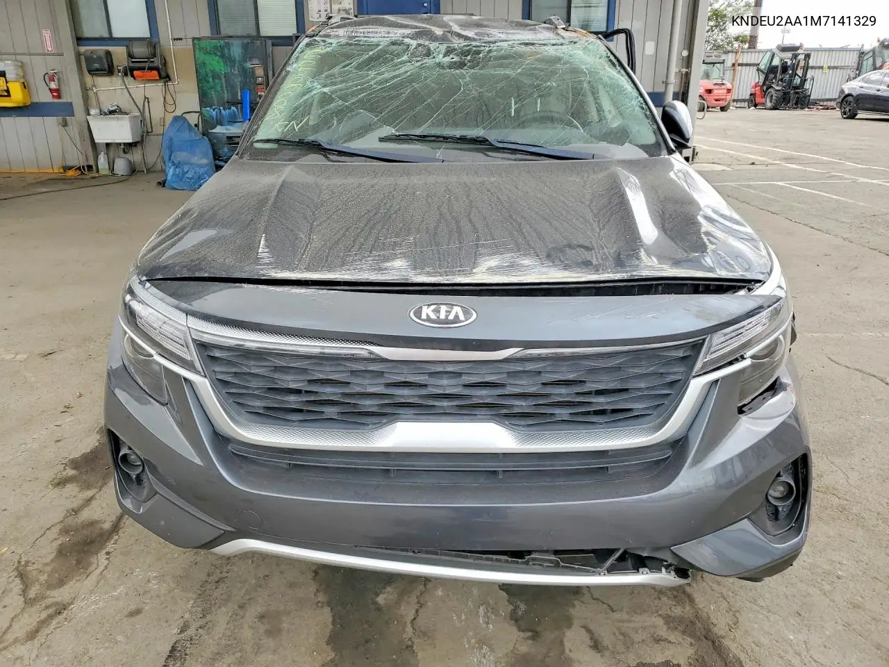 2021 Kia Seltos S VIN: KNDEU2AA1M7141329 Lot: 55032216