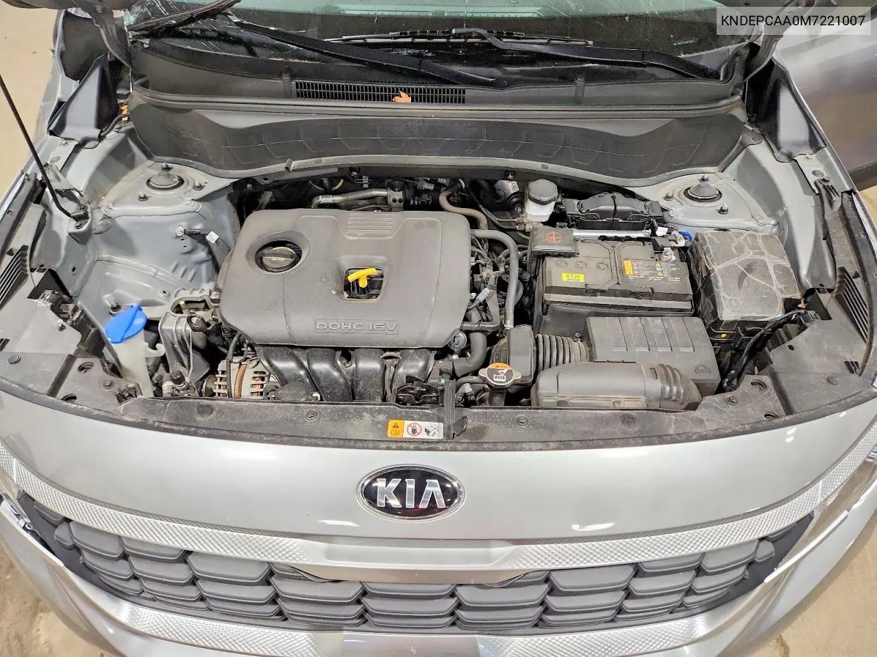 2021 Kia Seltos Lx VIN: KNDEPCAA0M7221007 Lot: 55433106
