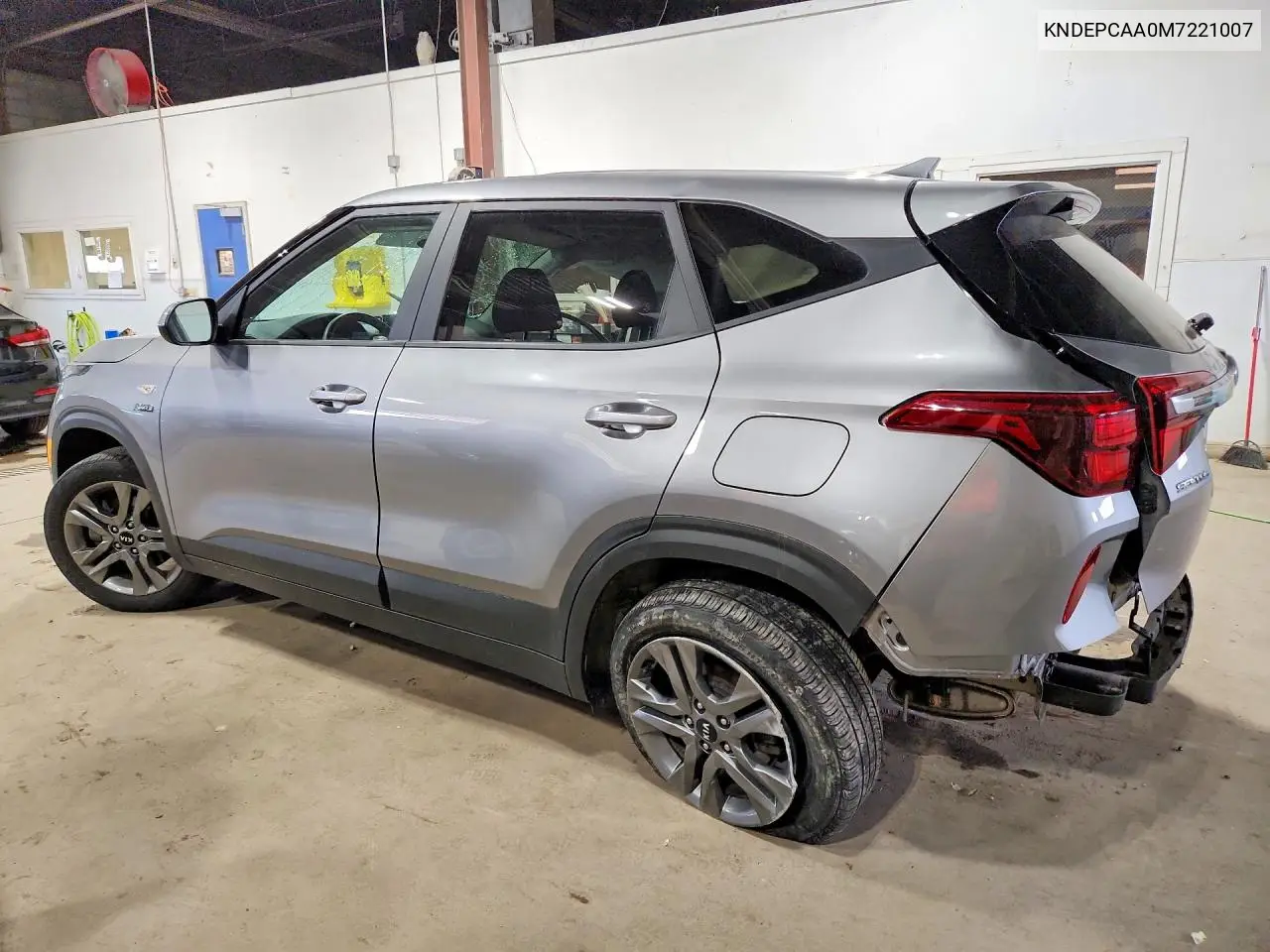 2021 Kia Seltos Lx VIN: KNDEPCAA0M7221007 Lot: 55433106